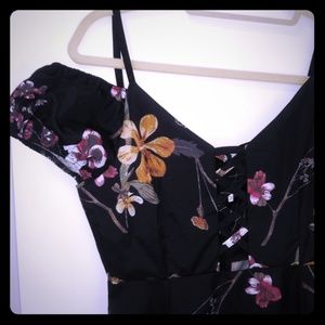 Long Floral Maxi Dress size M NEW